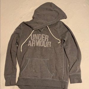 Under armor grey hoodie